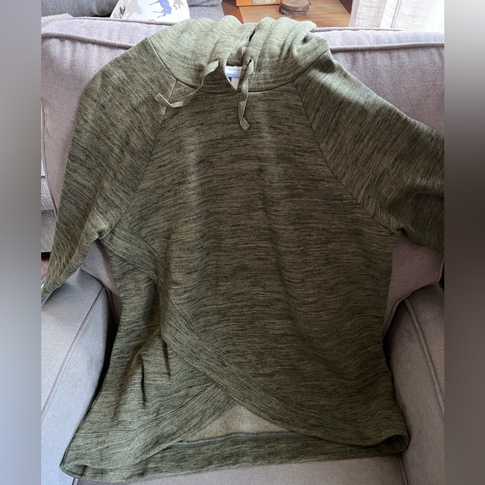 Large Motherhood Maternity hoodie